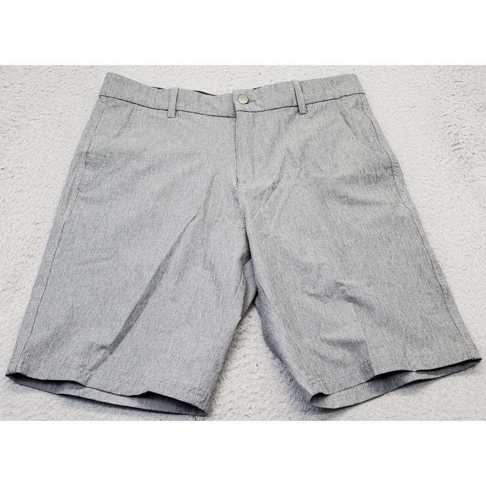 Crivit Chino Shorts Mens 32 Gray Casual Stretch Quick Dry‎ Lightweight Outdoor